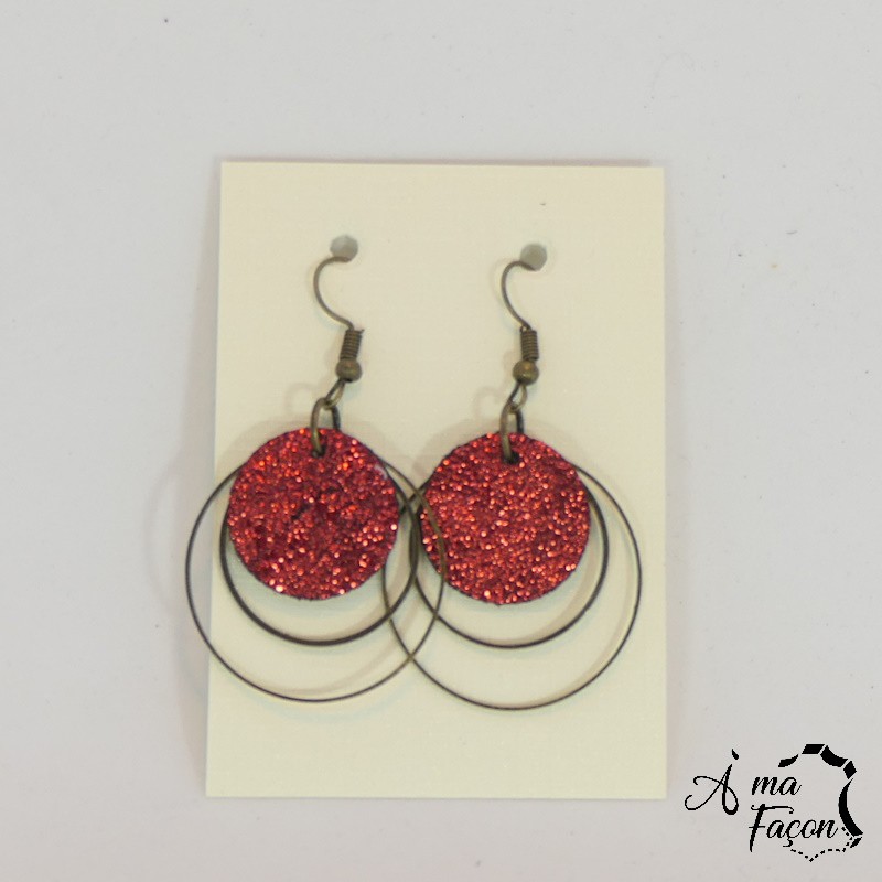 Boucles d'oreilles anneaux