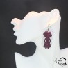 Boucles d'oreilles couple Alsacien