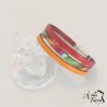 Bracelet femme tricolore