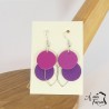 Boucles d'oreilles grappe