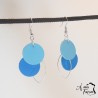 Boucles d'oreilles grappe