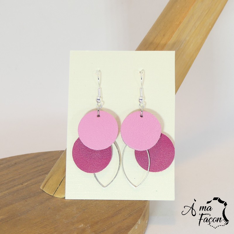 Boucles d'oreilles grappe