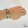 Bracelet femme triple