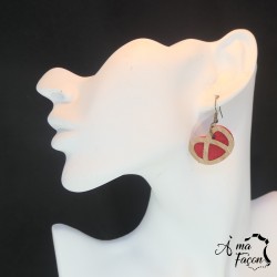 Boucles d'oreilles bretzel