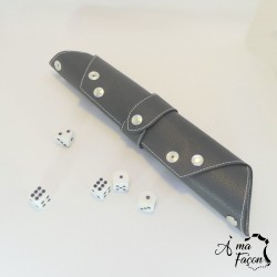 Plateau de dés en cuir - À ma façon