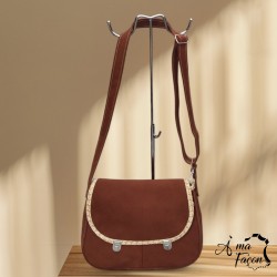 sac à main femme en bandoulière, en cuir - À ma façon