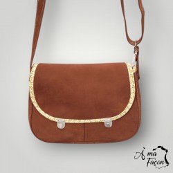 sac à main femme en bandoulière, en cuir - À ma façon