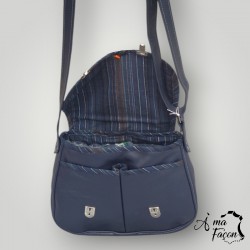 sac à main femme en bandoulière, en cuir - À ma façon