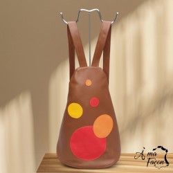 sac à dos femme, en cuir - À ma façon