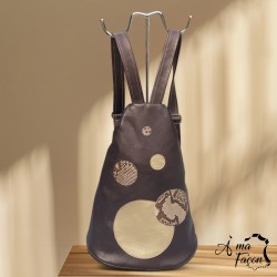 sac à dos femme, en cuir - À ma façon