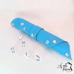 Plateau de dés en cuir - À ma façon