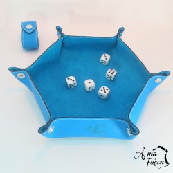 Plateau de dés en cuir - À ma façon