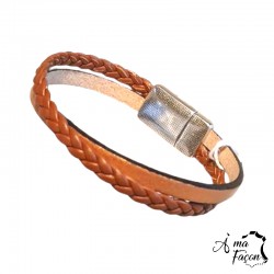 bracelet double en cuir - À ma façon